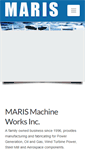 Mobile Screenshot of marismachine.com